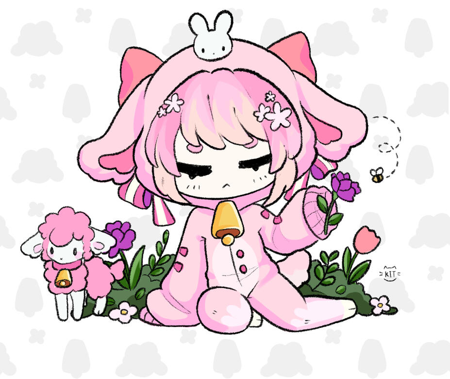 Easter YCH for @Alittlesugoi